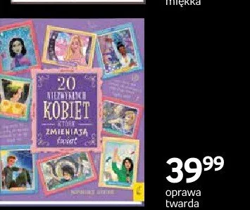 Książka 20 niezwykłych kobiet oprawa twarda promocja w Empik