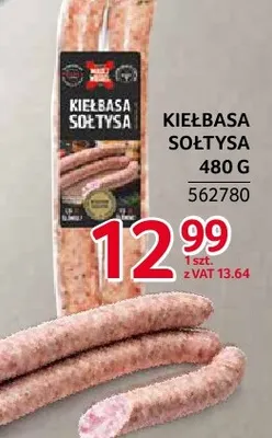 Kiełbasa Sołtysa Madej Wróbel promocja w Selgros