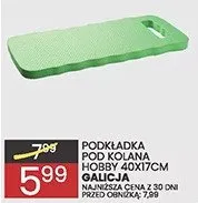 Podkładka pod kolana hobby 40x17cm Galicja promocja w Wafelek