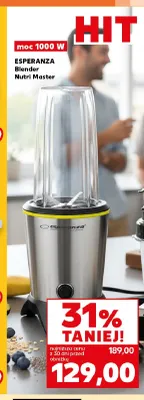 Blender Esperanza Nutri Master promocja w Kaufland