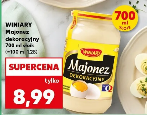 Majonez dekoracyjny  promocja w Kaufland