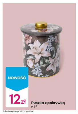 Puszka z pokrywką 2 l promocja w Pepco