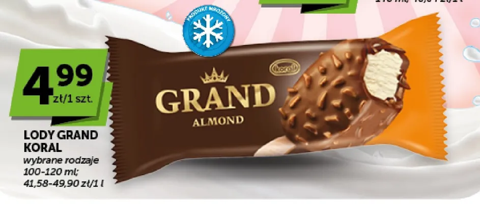 Lody Grand Almond promocja w ABC