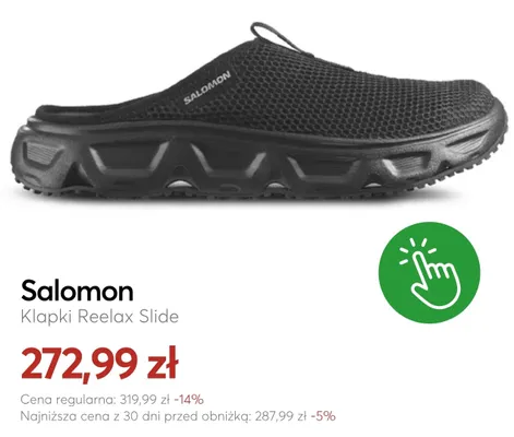 Klapki Salomon Reelax Slide promocja w eobuwie.pl