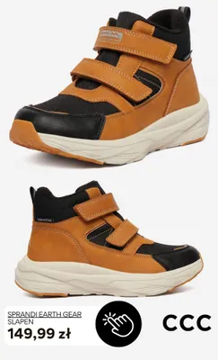 Buty Sprandi Earth Gear Slapen promocja w CCC