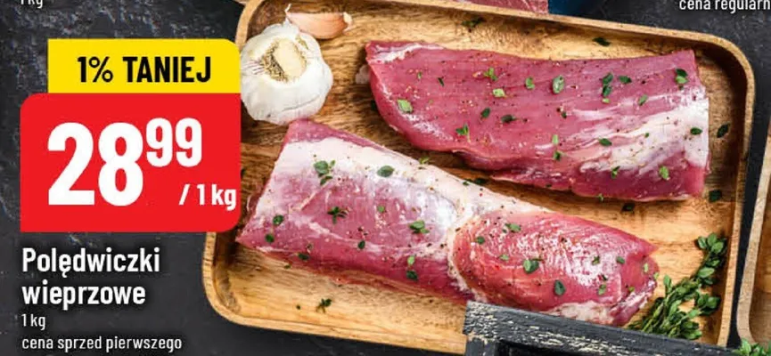 Polędwiczki wieprzowe promocja w POLOmarket