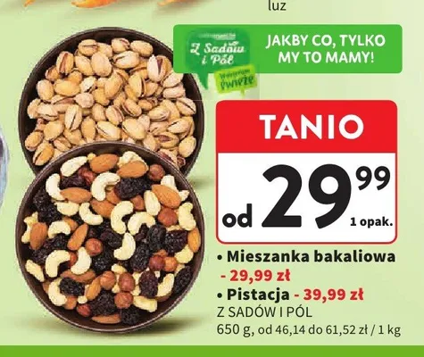 Mieszanka bakaliowa Z Sadów i Pól promocja w Intermarche