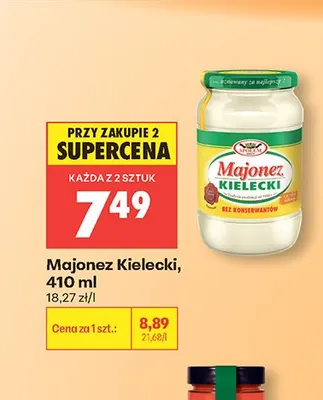 Majonez Kielecki Społem promocja w Biedronka