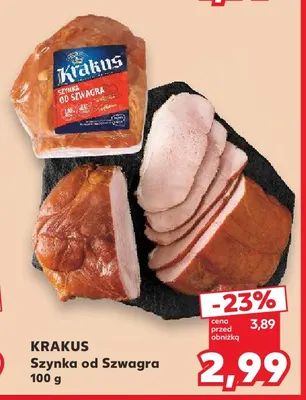 Szynka od Szwagra Krakus promocja w Kaufland
