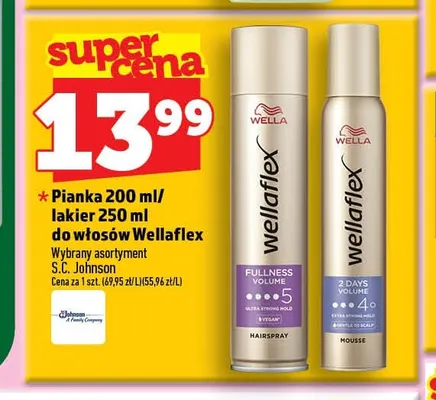 Pianka do włosów Wellaflex promocja w TOPAZ