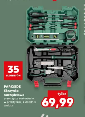 Skrzynka narzędziowa Parkside promocja w Kaufland