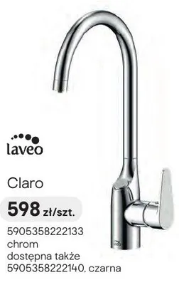 Bateria kuchenna Laveo Claro chrom promocja w Castorama