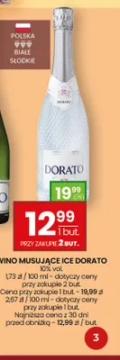 Wino musujące Ice Dorato promocja w Twój Market