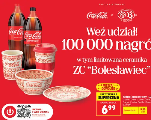 Napój gazowany Coca-Cola promocja w Biedronka