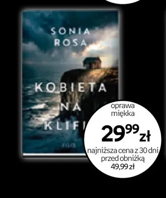 Książka Kobieta na klifie Sonia Rosa Filia promocja w Empik