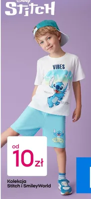 Odzież dziecięca Disney Stitch kolekcja promocja w Pepco