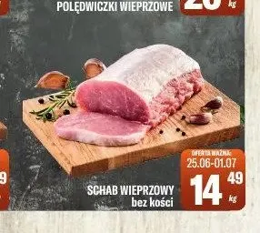 Schab wieprzowy bez kości promocja w Tomi Markt