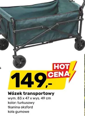 Wózek transportowy promocja w Bricomarche
