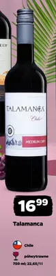 Wino czerwone Talamanca promocja w Netto