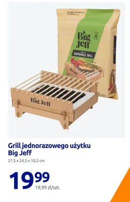 Grill jednorazowego użytku promocja w Action