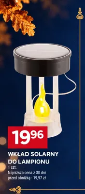 Wkład solarny do lampionu promocja w Stokrotka