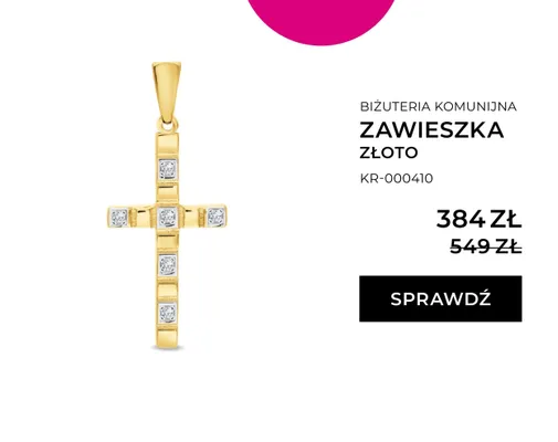 Zawieszka złoto promocja w Briju