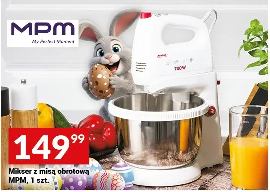 Mikser z misą obrotową promocja w Twój Market