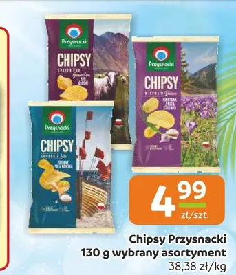 Chipsy Przysnacki o smaku kurka w śmietanie promocja w Gama