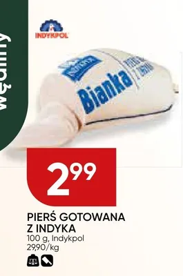 Pierś gotowana z indyka Indykpol promocja w Chata Polska