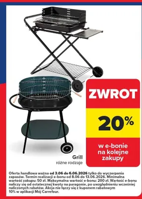 Grill promocja w Carrefour