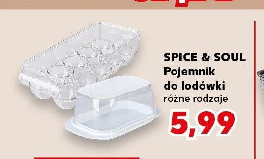 Pojemnik do lodówki Spice & Soul promocja w Kaufland