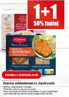 Dania obiadowe U Jędrusia promocja w Supeco
