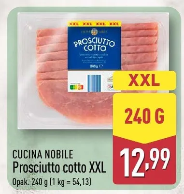 Prosciutto cotto XXL promocja w Aldi
