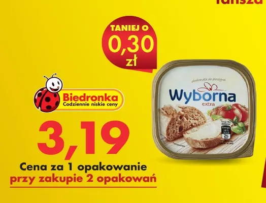 Margaryna Wyborna extra promocja w Biedronka