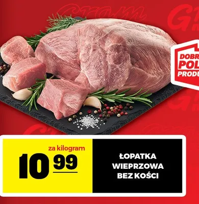 Łopatka wieprzowa promocja w Gram Market