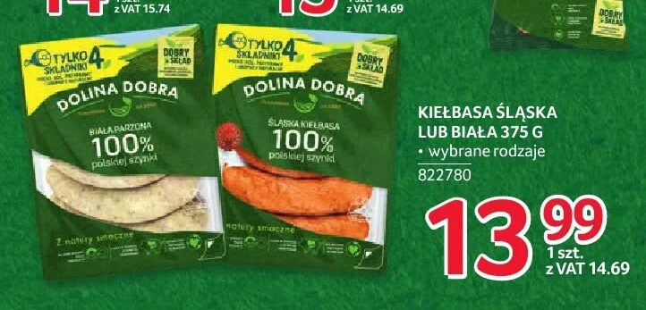 Kiełbasa śląska Morliny promocja w Selgros