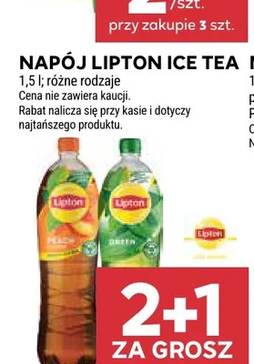 Napój Lipton Ice Tea promocja w Stokrotka