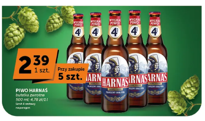 Piwo Harnaś promocja w Euro Sklep