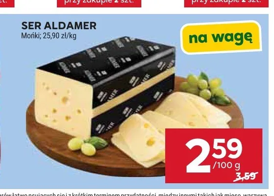 Ser Aldamer SM Mońki promocja w Stokrotka