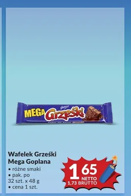 Wafelek Grześki Mega Goplana promocja w Makro