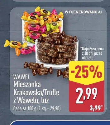 Mieszanka Krakowska luz Wawel promocja w Aldi
