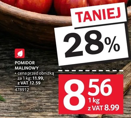 Pomidor malinowy promocja w Selgros