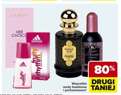 Wody toaletowe i perfumowane promocja w Carrefour