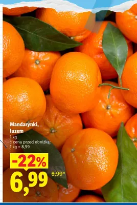 Mandarynki promocja w Lidl