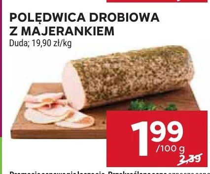Polędwica drobiowa z majerankiem promocja w Stokrotka