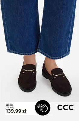 Loafersy Jenny promocja w CCC