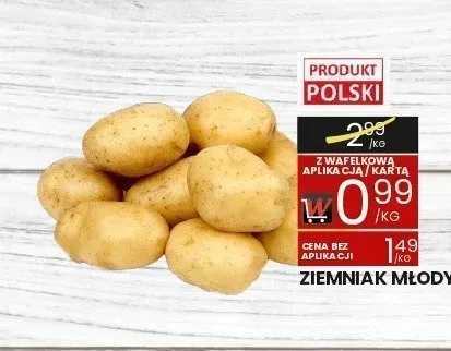 Ziemniak młody promocja w Wafelek