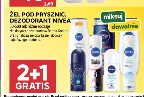 Żel pod prysznic Nivea promocja w Stokrotka