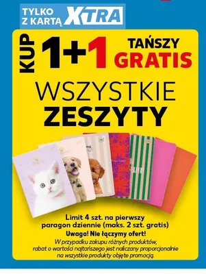 Zeszyty promocja w Kaufland