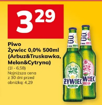 Piwo Żywiec 0.0% Arbuz&Truskawka, Melon&Cytryna promocja w Hitpol